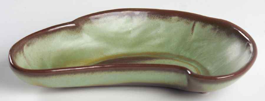 Plainsman Green Bone Dish by Frankoma-1