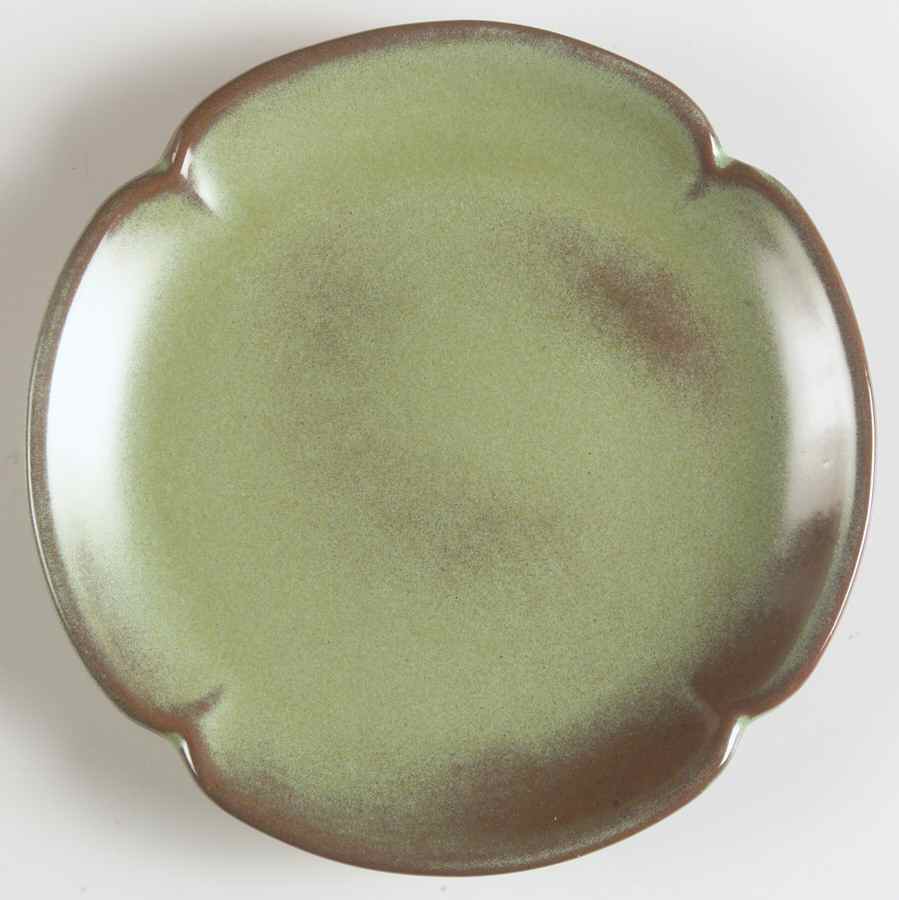 Plainsman Green Bread & Butter Plate by Frankoma-1