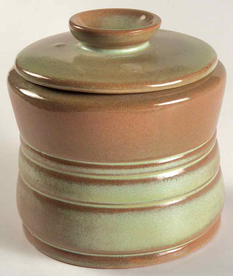 Plainsman Green Drip Jar & Lid (No Strainer) by Frankoma-1