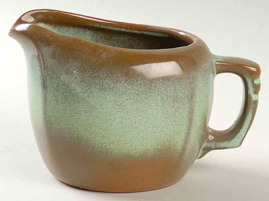 Plainsman Green Creamer by Frankoma-1