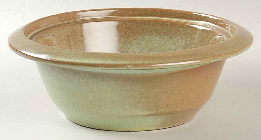 Plainsman Green Individual Casserole No Lid by Frankoma-1