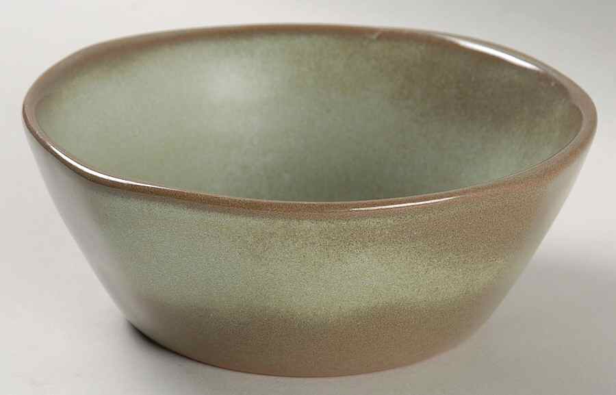 Plainsman Green Coupe Soup Bowl by Frankoma-1