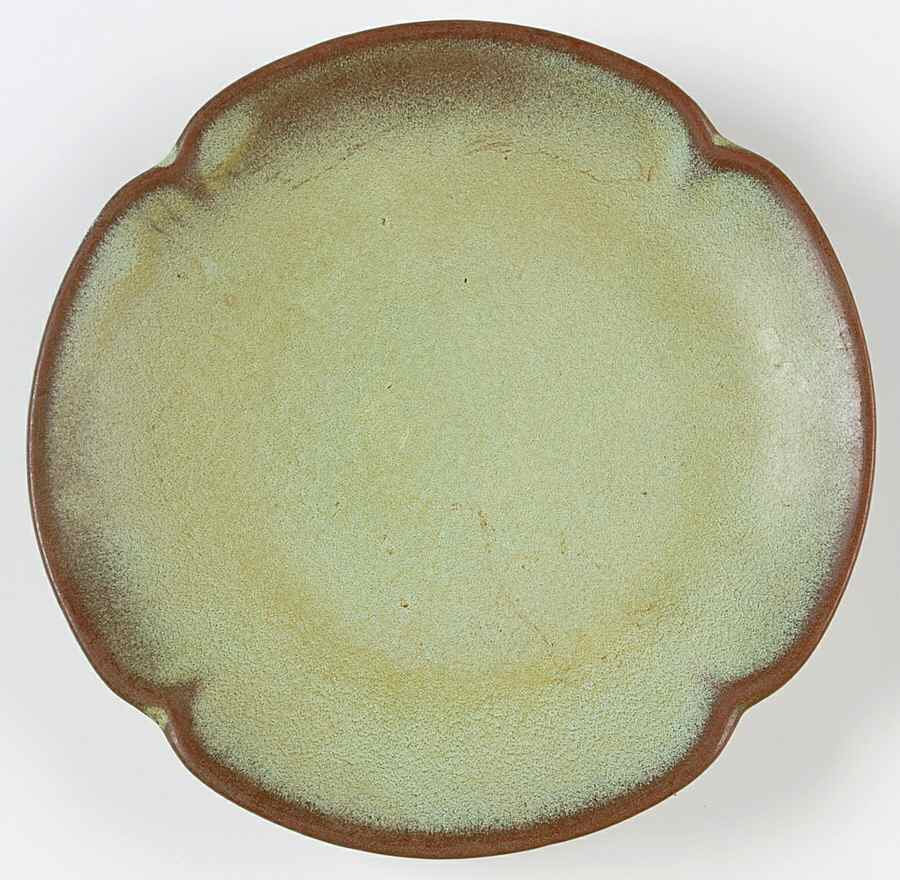 Plainsman Green Bread & Butter Plate by Frankoma-1
