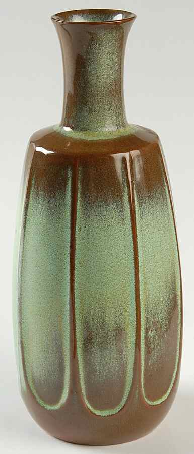 Plainsman Green 9" Open Bottle by Frankoma-1