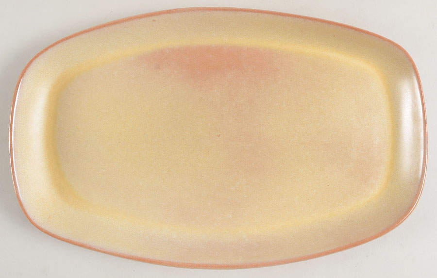 Plainsman Gold 14" Oval Serving Platter by Frankoma-1