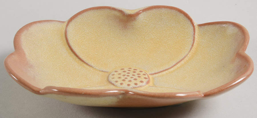 Plainsman Gold Nut Dish by Frankoma-1