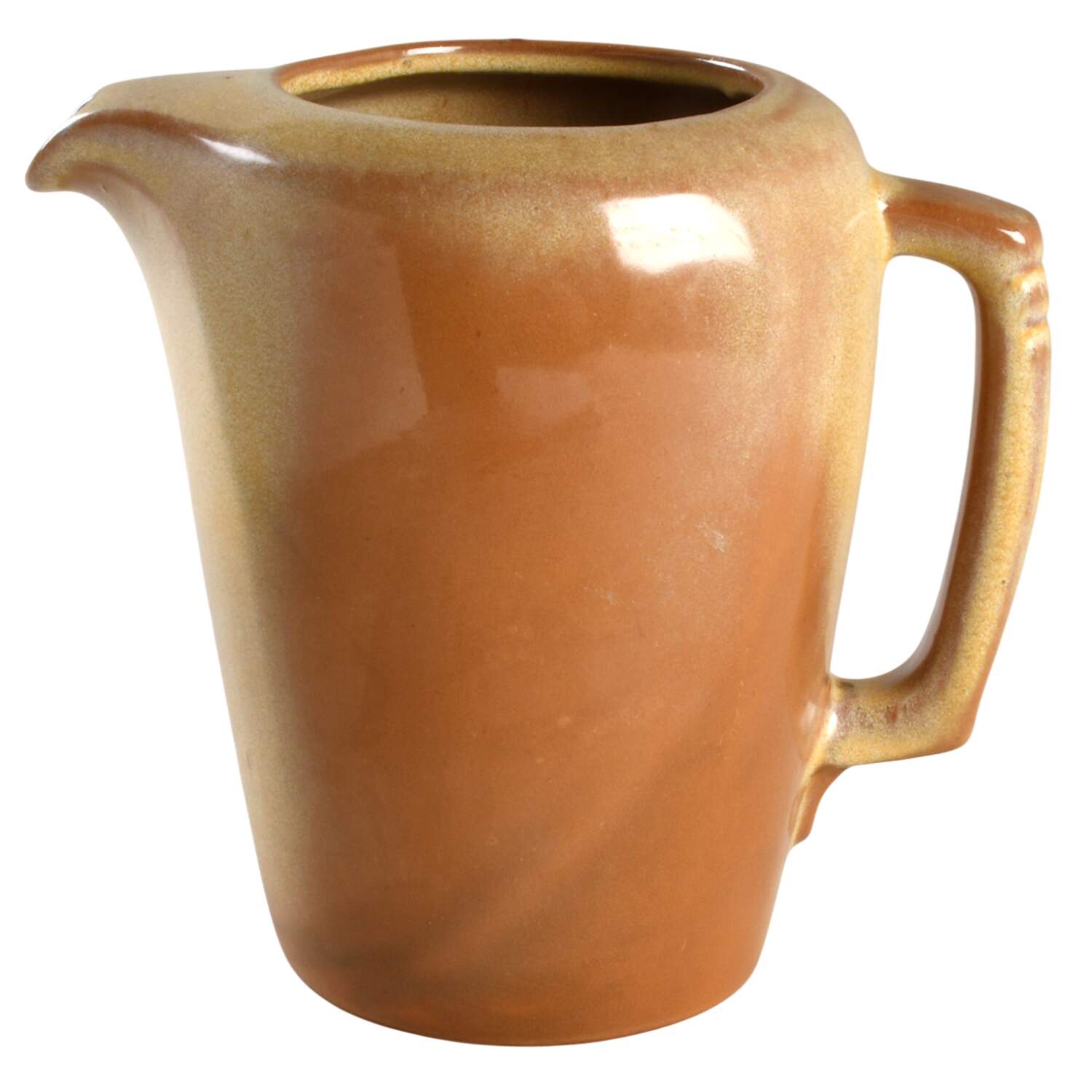 Plainsman Gold Small Teapot No Lid by Frankoma-1