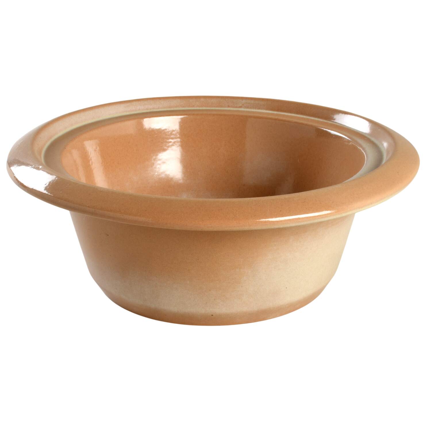 Plainsman Gold 1 Qt Round Casserole No Lid by Frankoma-1
