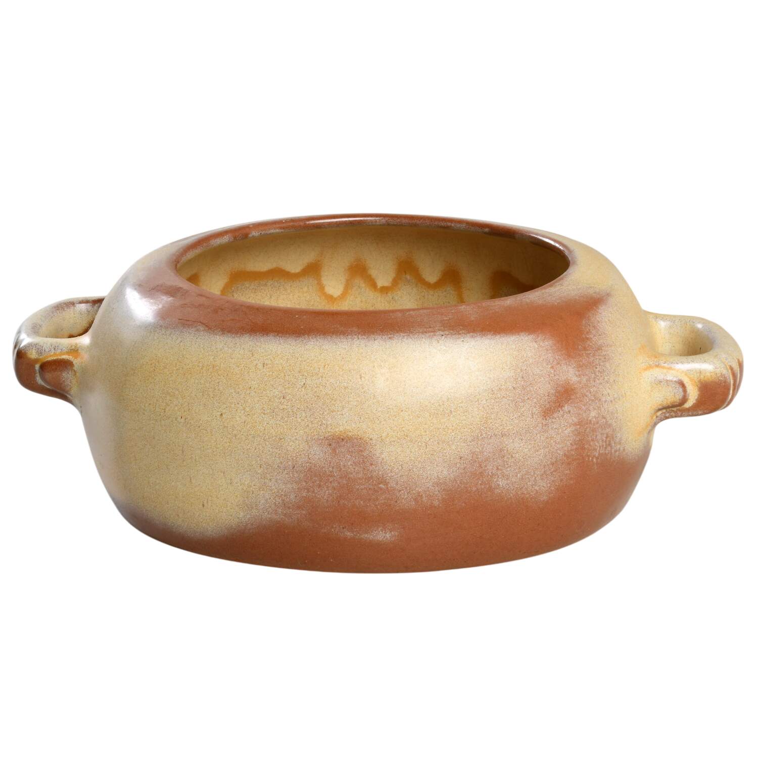 Plainsman Gold 1.5 Quart Round Casserole No Lid by Frankoma-1
