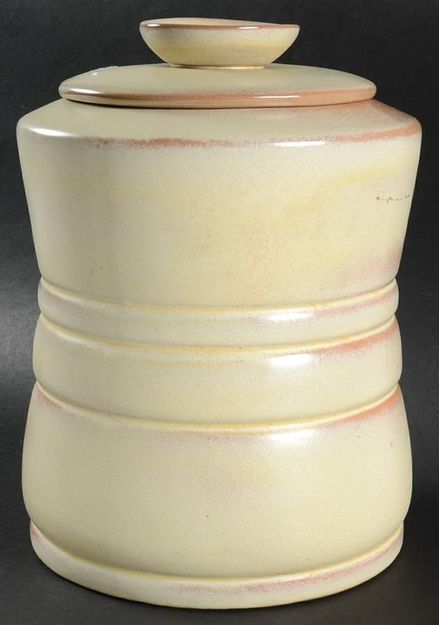 Plainsman Gold Flour Canister & Lid by Frankoma-1