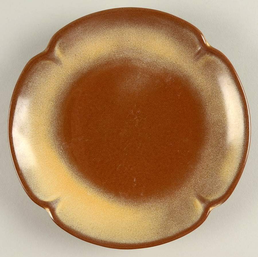 Plainsman Gold Salad Plate by Frankoma-1