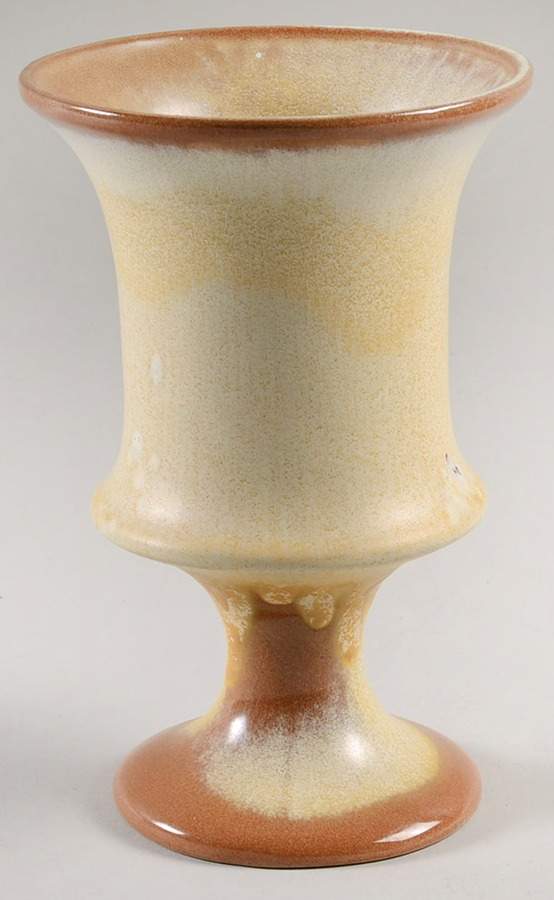 Plainsman Gold 6" Vase by Frankoma-1