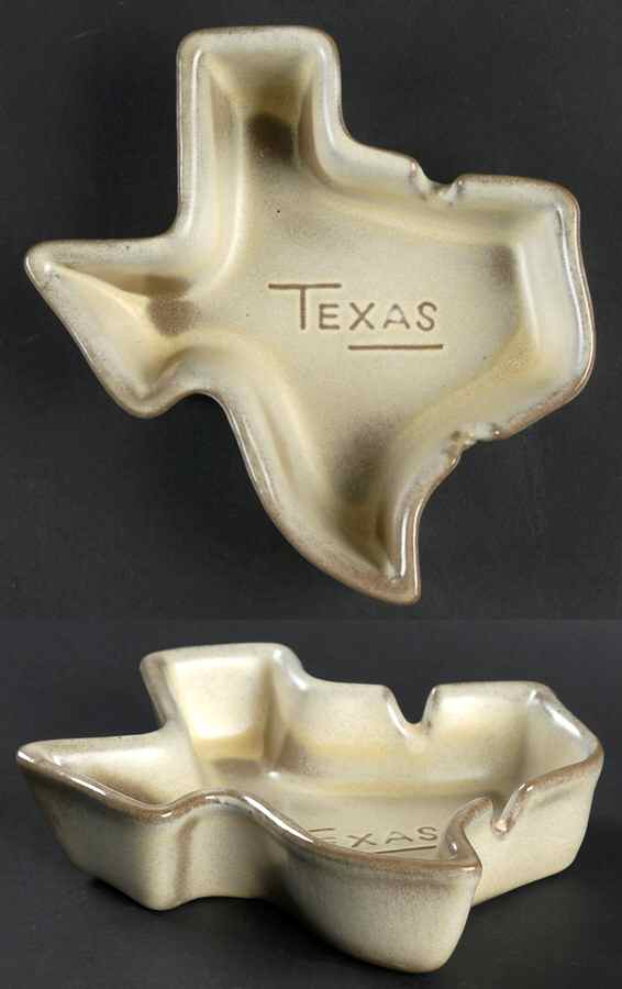 Plainsman Gold 6" Ashtray by Frankoma-1