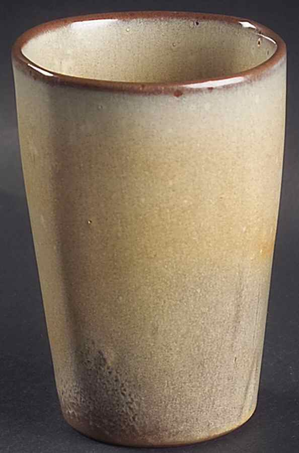 Plainsman Gold Tall China Tumbler by Frankoma-1