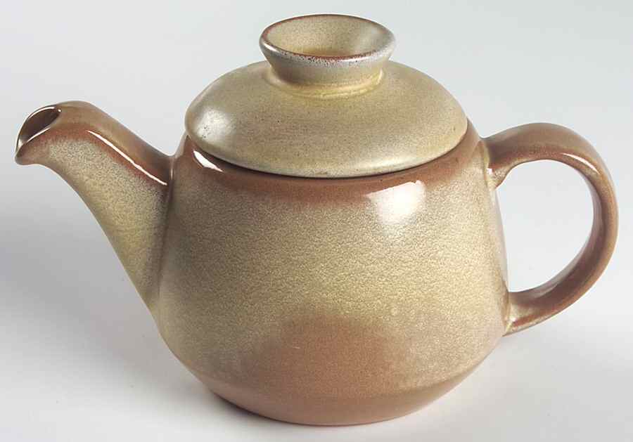 Plainsman Gold Mini Teapot & Lid by Frankoma-1