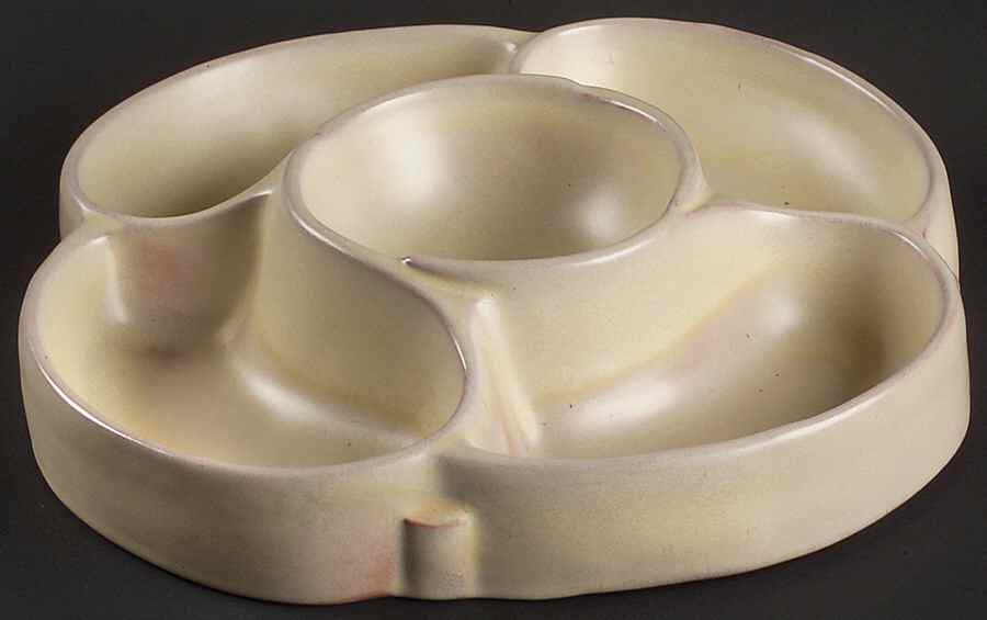 Plainsman Gold 1 Piece Chip & Dip by Frankoma-1