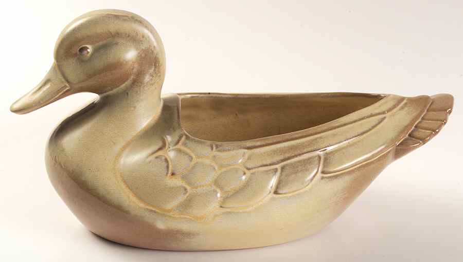 Plainsman Gold Flower Pot by Frankoma-1