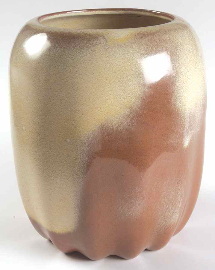 Plainsman Gold Flour Canister No Lid by Frankoma-1