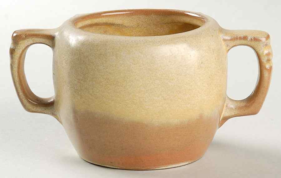 Plainsman Gold Sugar Bowl No Lid by Frankoma-1