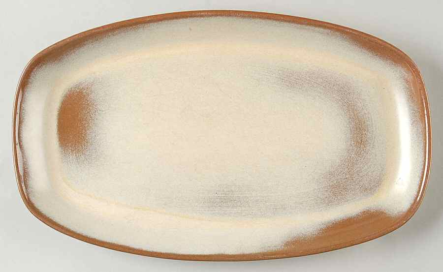Plainsman Gold 11" Oval Serving Platter by Frankoma-1