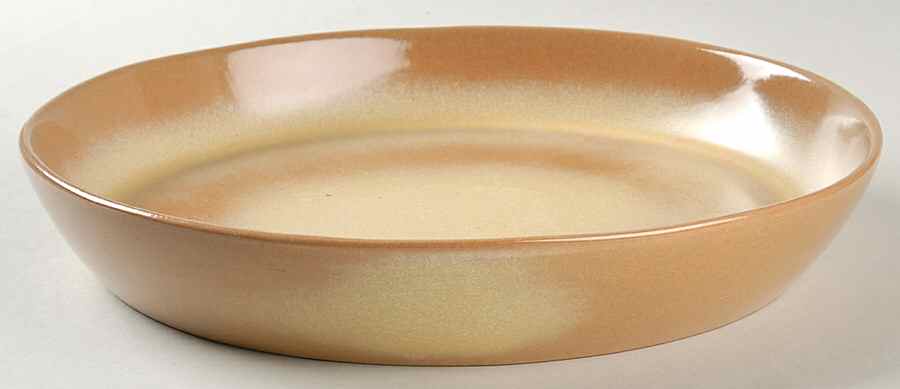 Plainsman Gold Pie Serving Plate by Frankoma-1