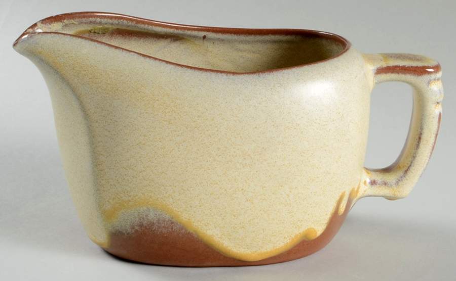 Plainsman Gold Gravy Boat by Frankoma-1