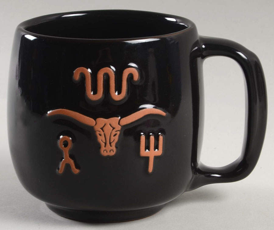 Ranch Black Grandmug by Frankoma-1