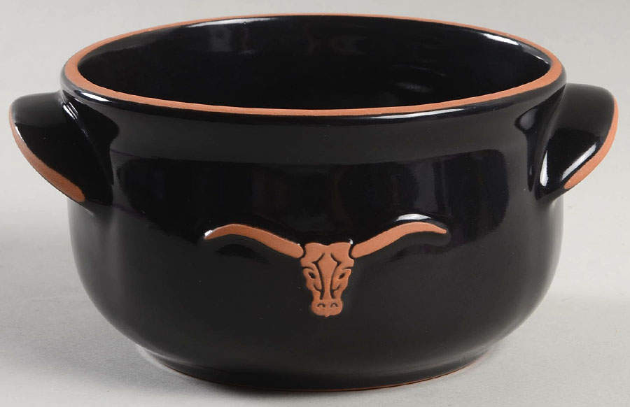 Ranch Black Chili Bowl by Frankoma-1