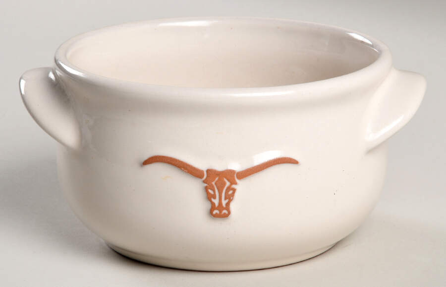 Ranch Bone Individual Chili Crock by Frankoma-1