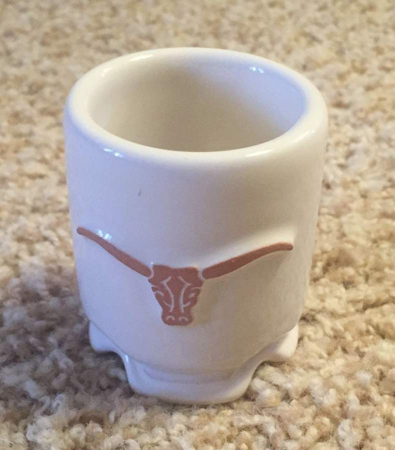 Ranch Bone Toothpick Holder by Frankoma-1