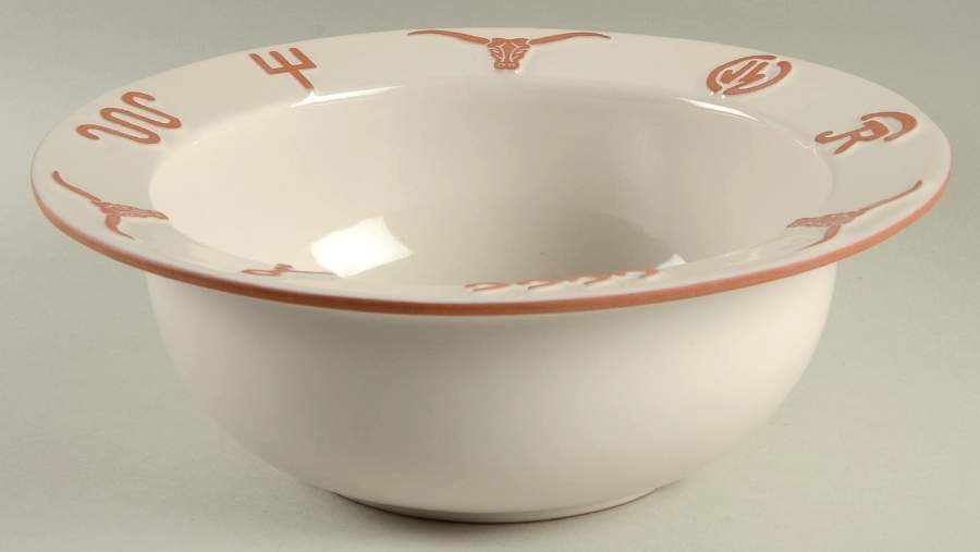 Ranch Bone 10" Round Vegetable Bowl by Frankoma-1