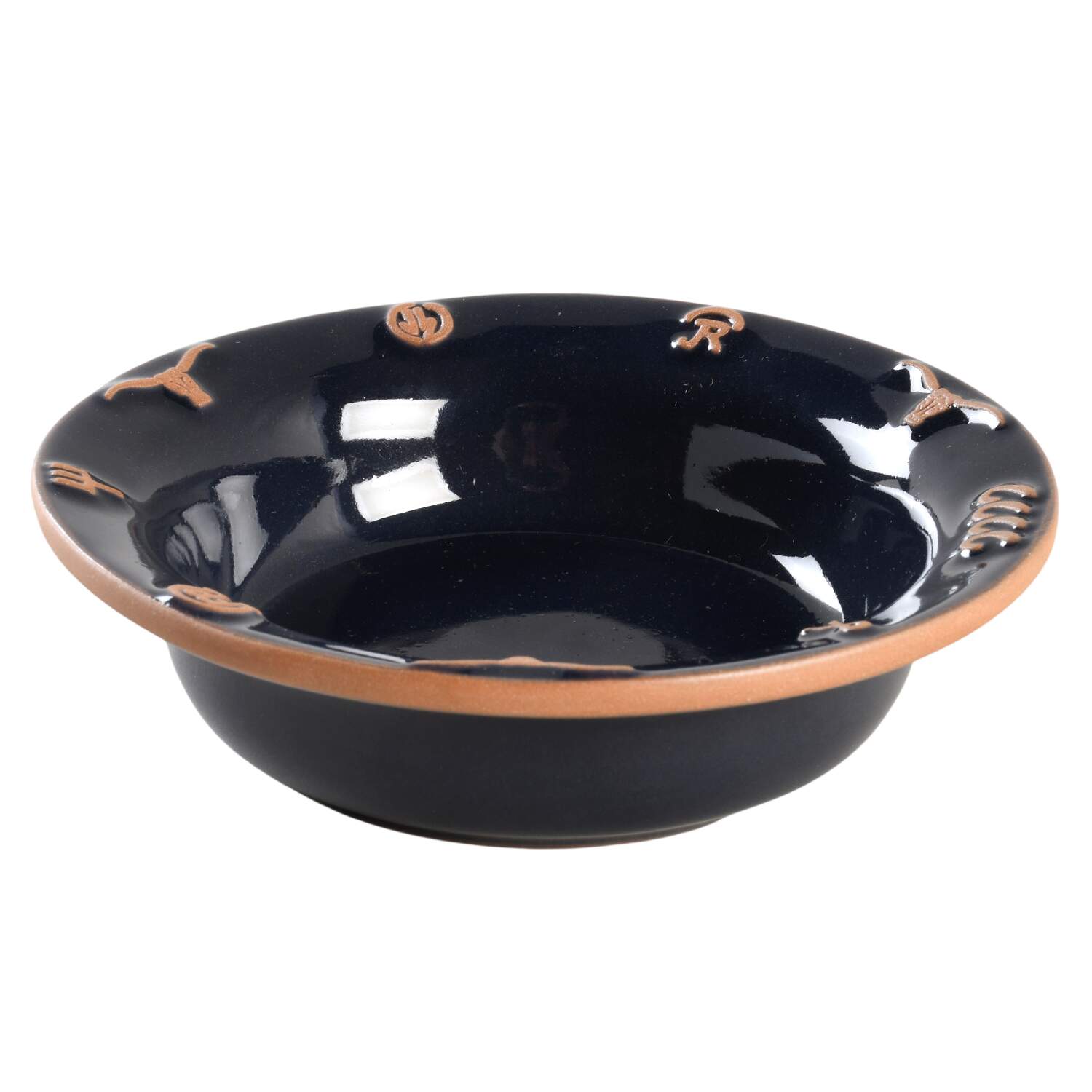 Ranch Navy Blue Dip Bowl for Chip & Dip Set by Frankoma-1