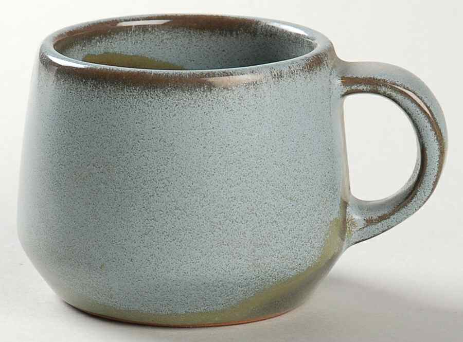 Westwind (Woodland Moss) Flat Cup by Frankoma-1