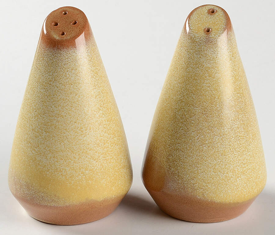 Westwind Desert Gold Salt & Pepper Set by Frankoma-1