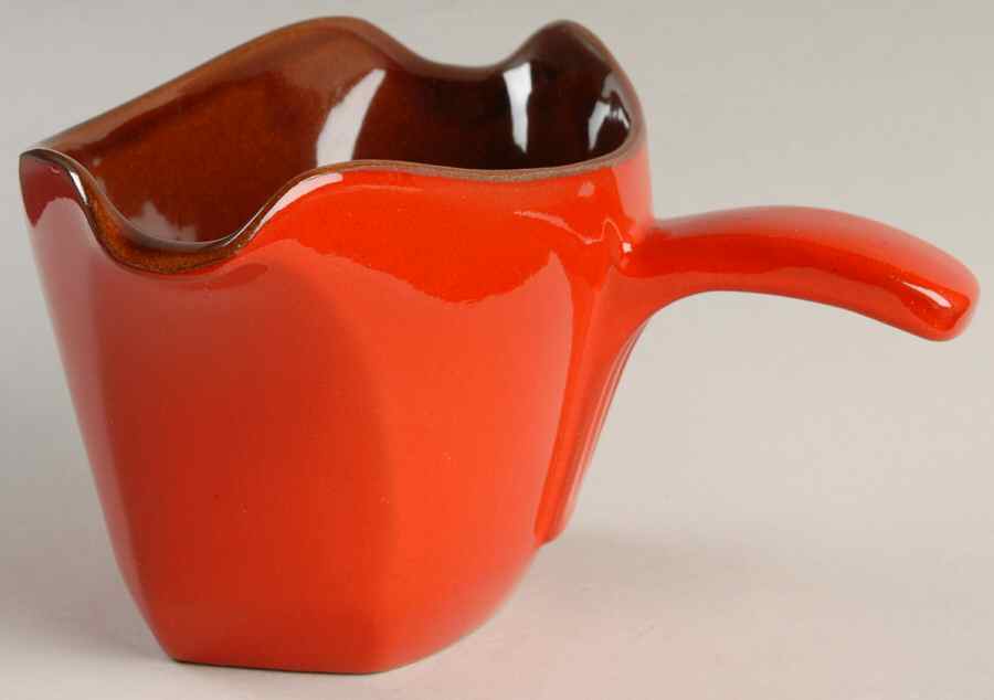 Westwind Flame Gravy Boat by Frankoma-1