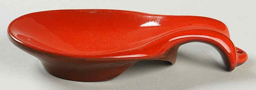 Westwind Flame Spoon Rest/Holder (Holds 1 Spoon) by Frankoma-1