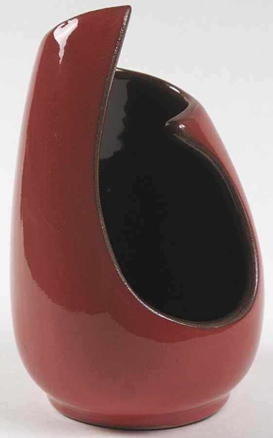 Westwind Flame Candle Vase by Frankoma-1