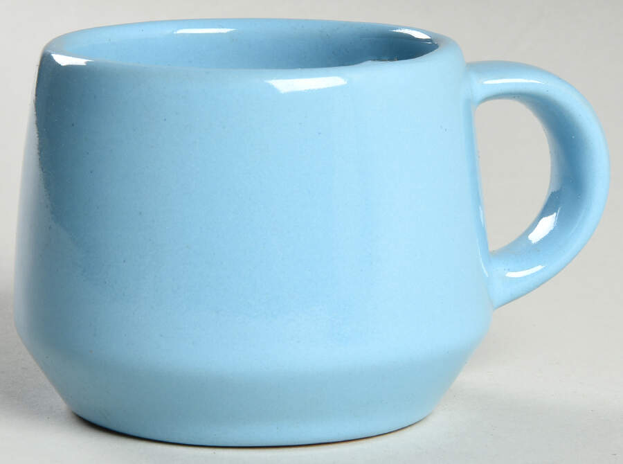 Westwind (Robin Egg Blue) Flat Cup by Frankoma-1