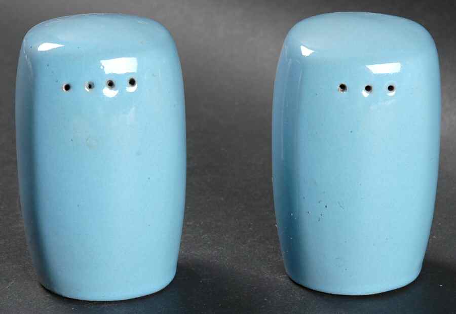 Westwind (Robin Egg Blue) Salt & Pepper Set by Frankoma-1