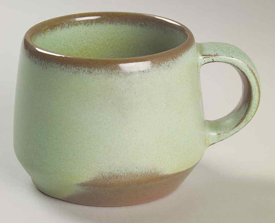 Westwind (Prairie Green) Flat Cup by Frankoma-1