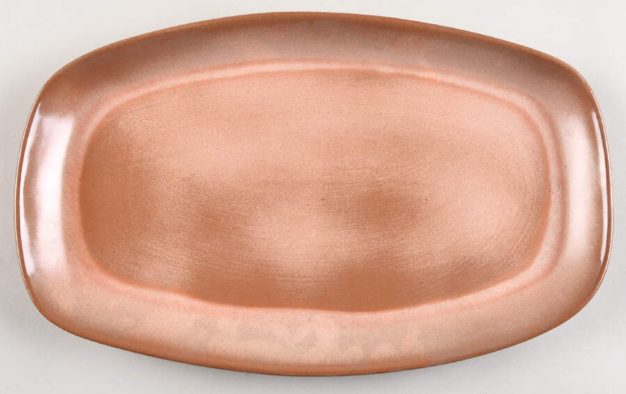 Westwind (Peach Mountain Glaze) 13" Oval Serving Platter by Frankoma-1