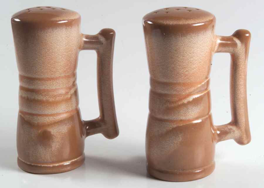 Westwind (Peach Mountain Glaze) Salt & Pepper Set by Frankoma-1