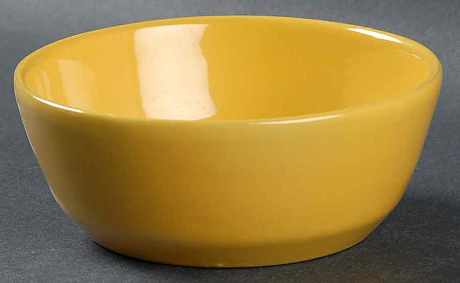 Westwind (Autumn Yellow) Fruit/Dessert (Sauce) Bowl by Frankoma-1