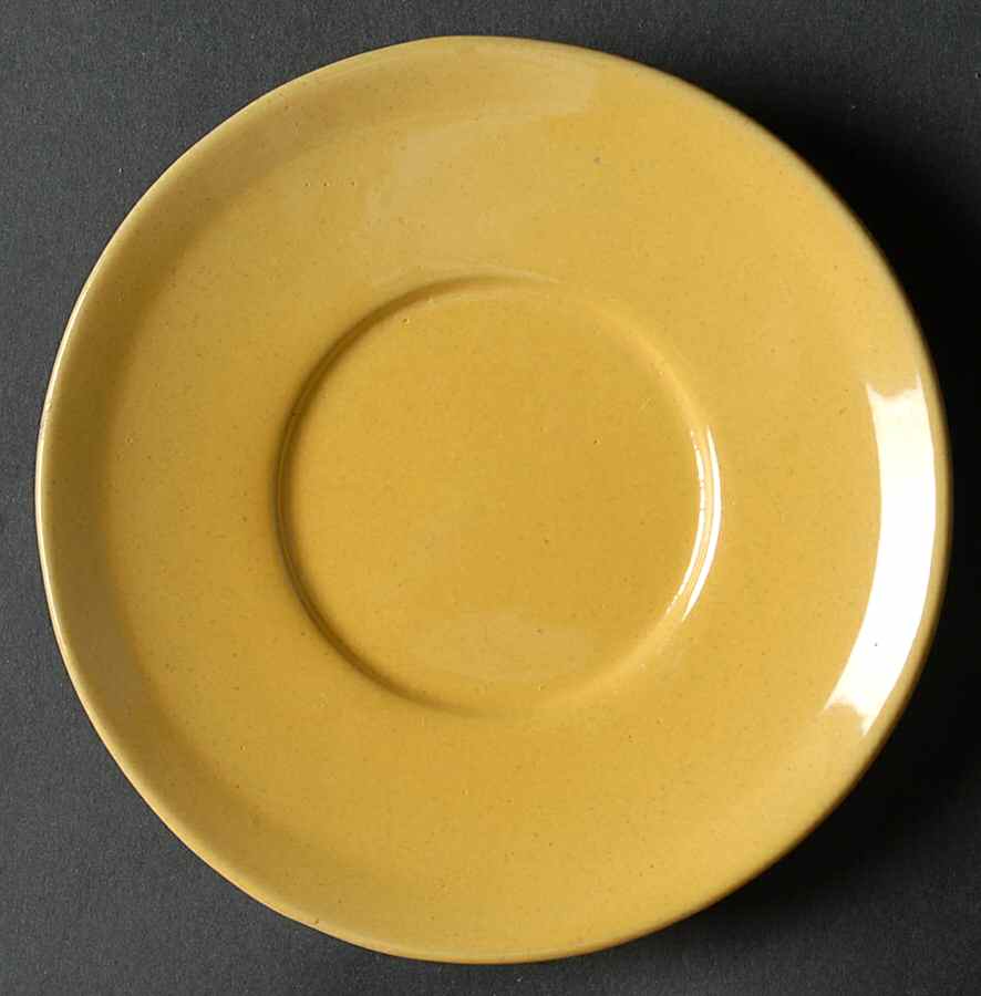 Westwind (Autumn Yellow) Saucer by Frankoma-1