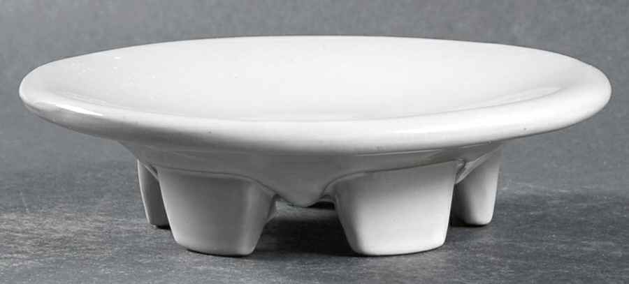Westwind (White Sand) Candleholder by Frankoma-1