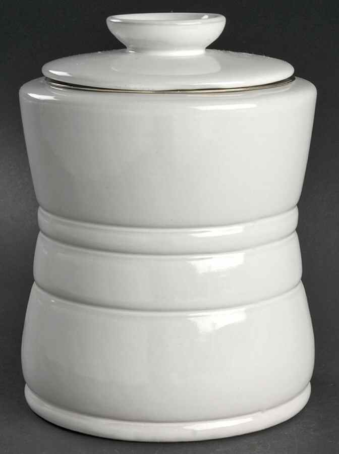 Westwind (White Sand) Drip Jar & Lid (No Strainer) by Frankoma-1