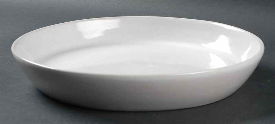 Westwind (White Sand) Pie Serving Plate by Frankoma-1