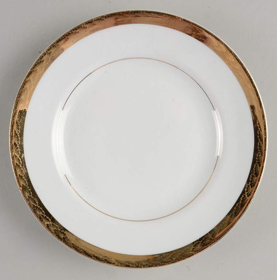 6090G Bread & Butter Plate by French Saxon-1
