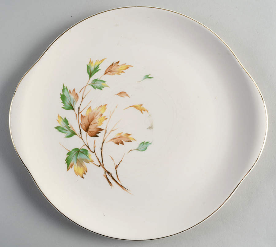 Breeze Handled Cake Plate by French Saxon-1