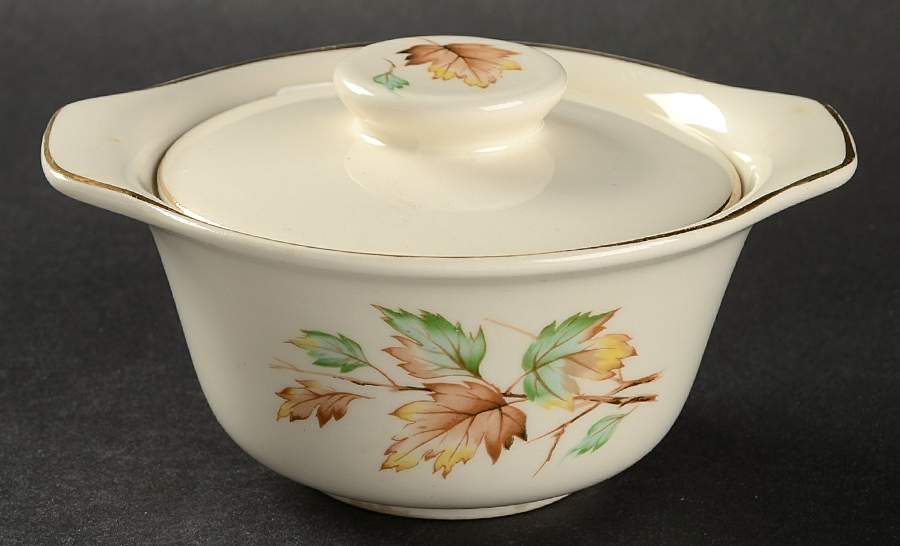 Breeze Sugar Bowl & Lid by French Saxon-1
